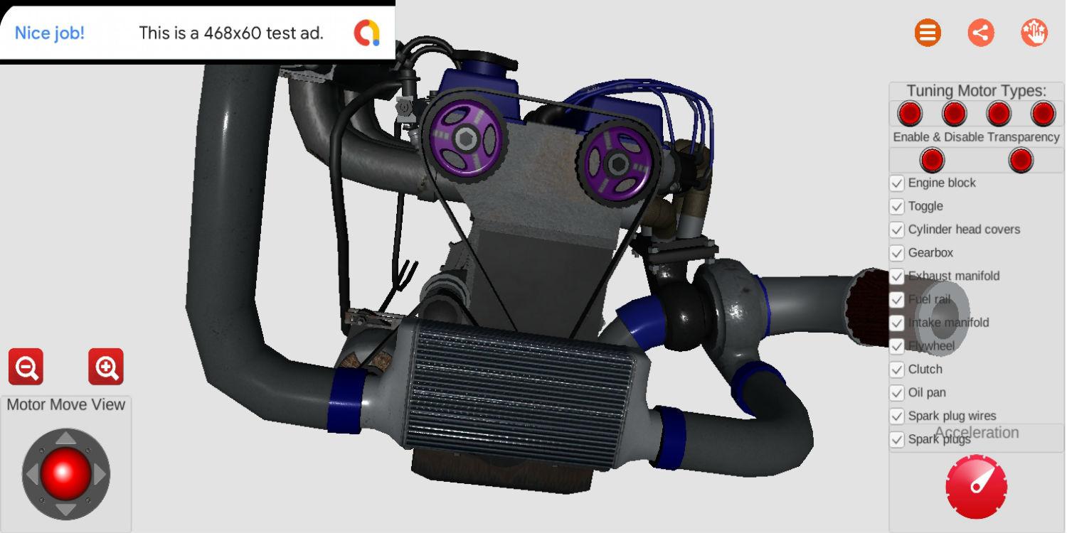 اسکرین شات 3 برنامه Car Engine & Jet Turbine