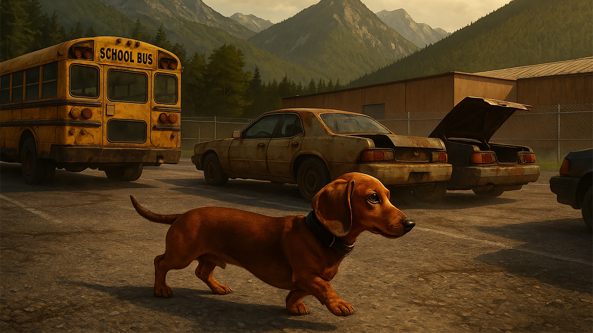 اسکرین شات 4 بازی Dachshund Dog Simulator 3D