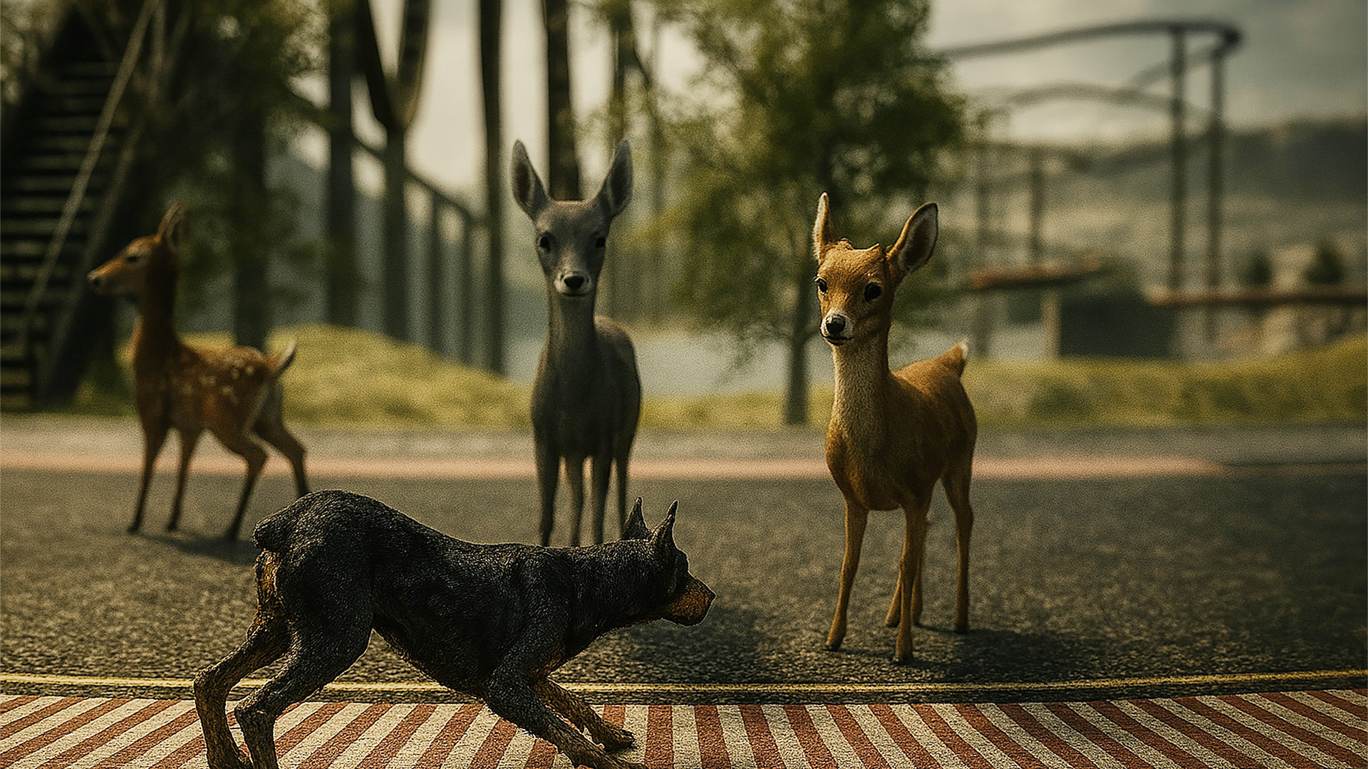 اسکرین شات 1 بازی Doberman Dog Simulator 3D