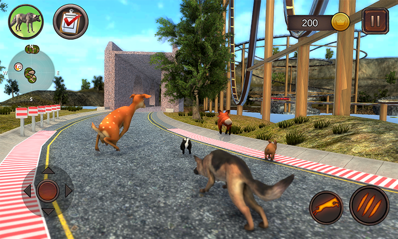 اسکرین شات 3 بازی German Shepherd Dog Simulator