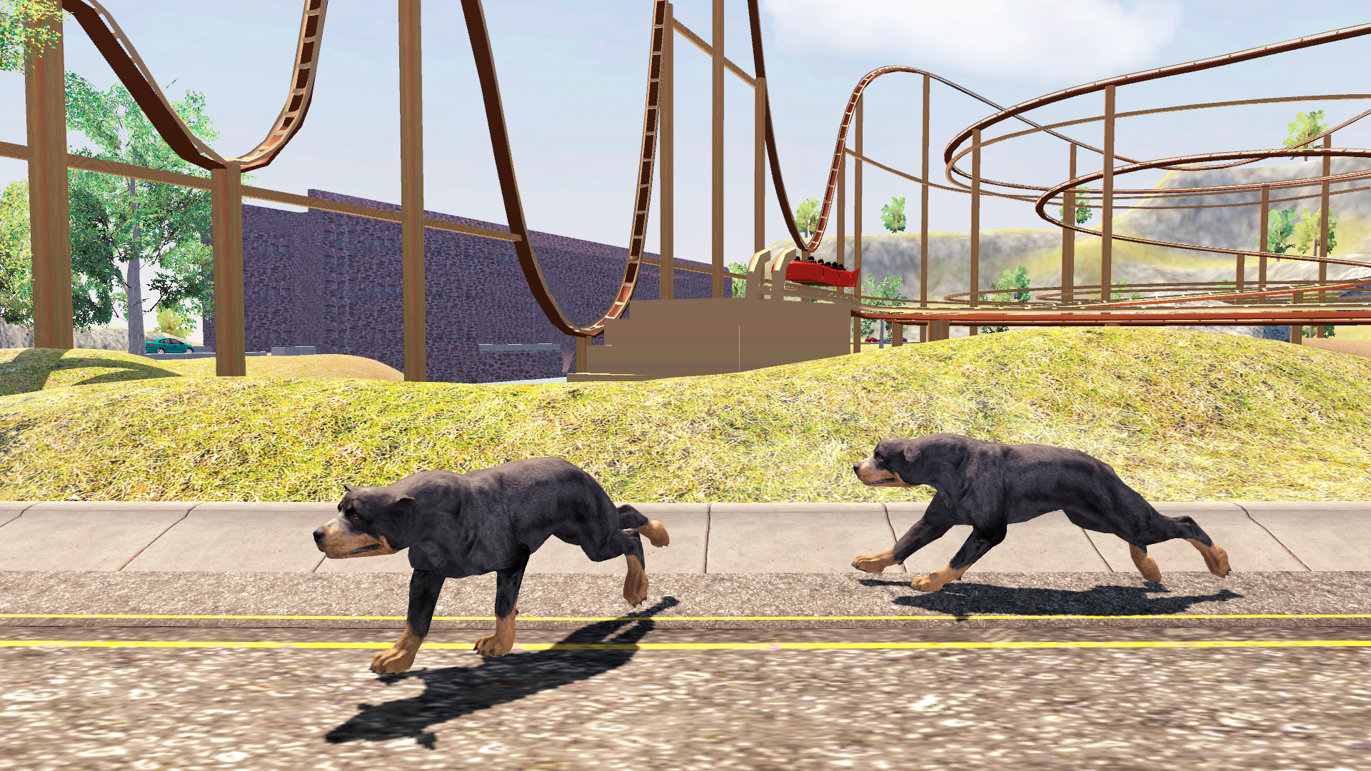 اسکرین شات 6 بازی Rottweiler Dog Simulator 3D