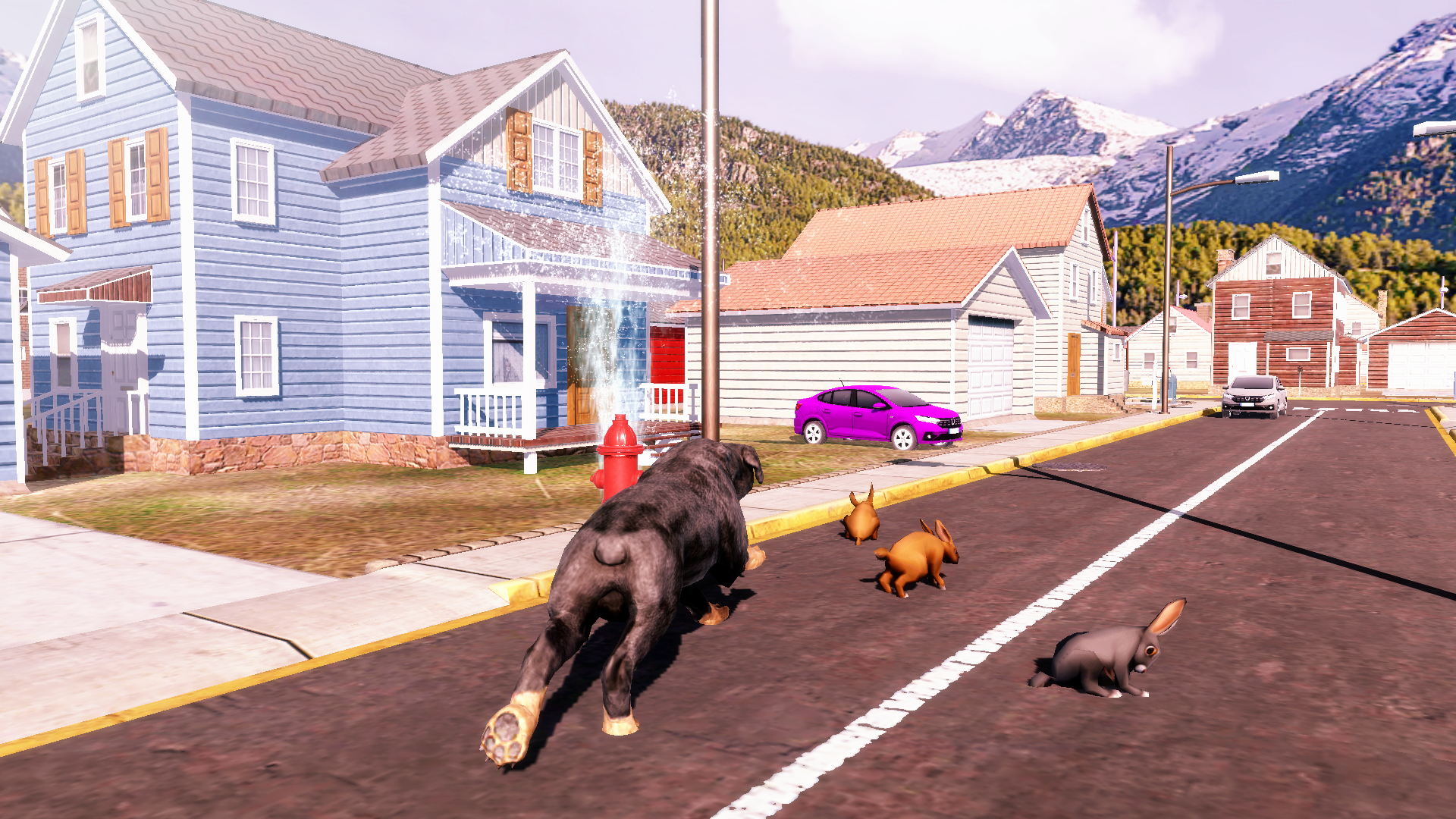 اسکرین شات 1 بازی Rottweiler Dog Simulator 3D