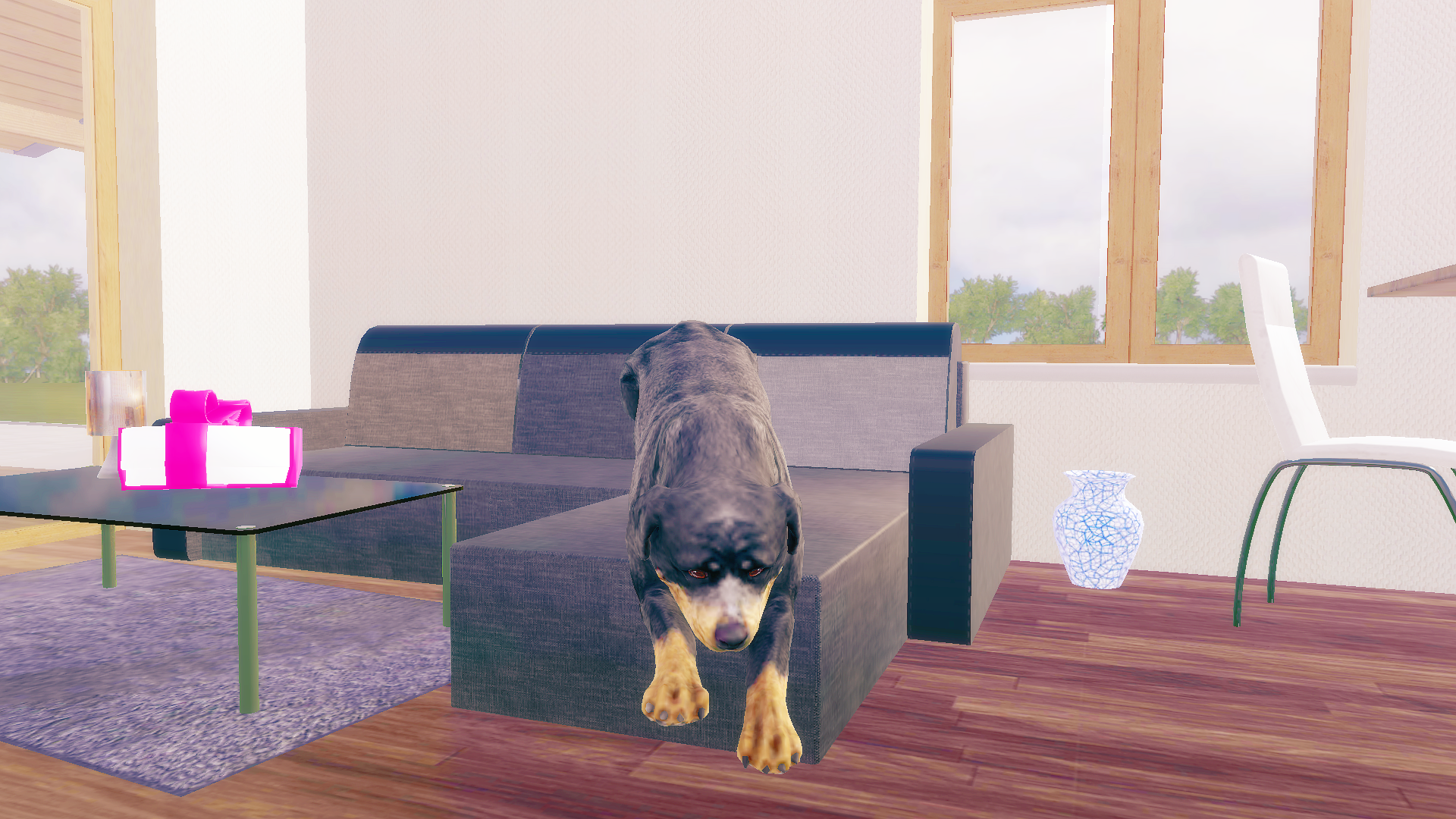 اسکرین شات 8 بازی Rottweiler Dog Simulator 3D