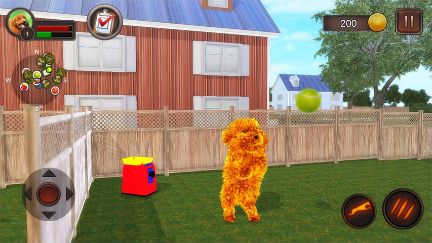 اسکرین شات 4 بازی Teddy Dog Simulator
