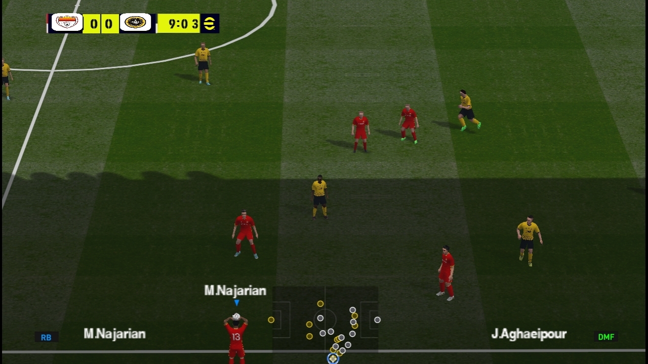 اسکرین شات 8 بازی شبیه‌ساز eFootball 2025 (لیگ برتر ایران)