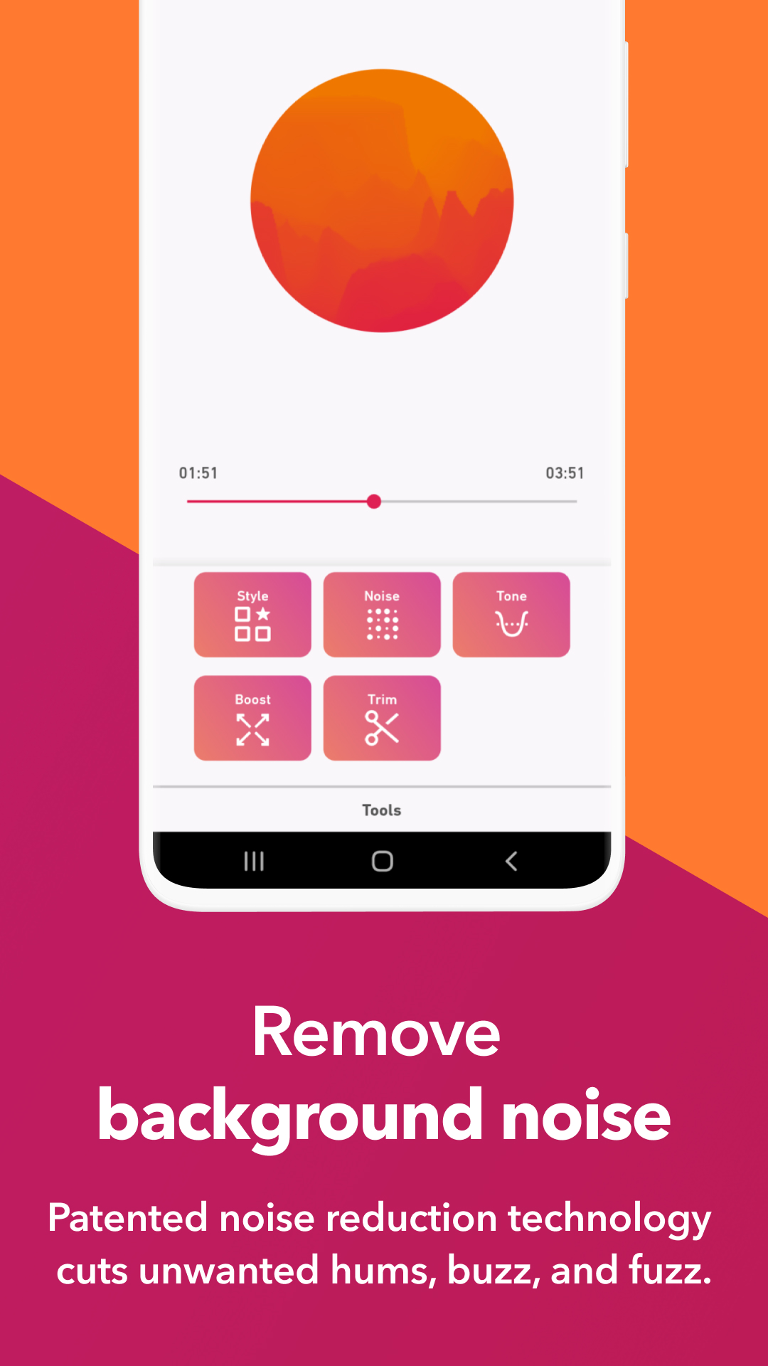 اسکرین شات 5 برنامه Dolby On: Record Audio & Music