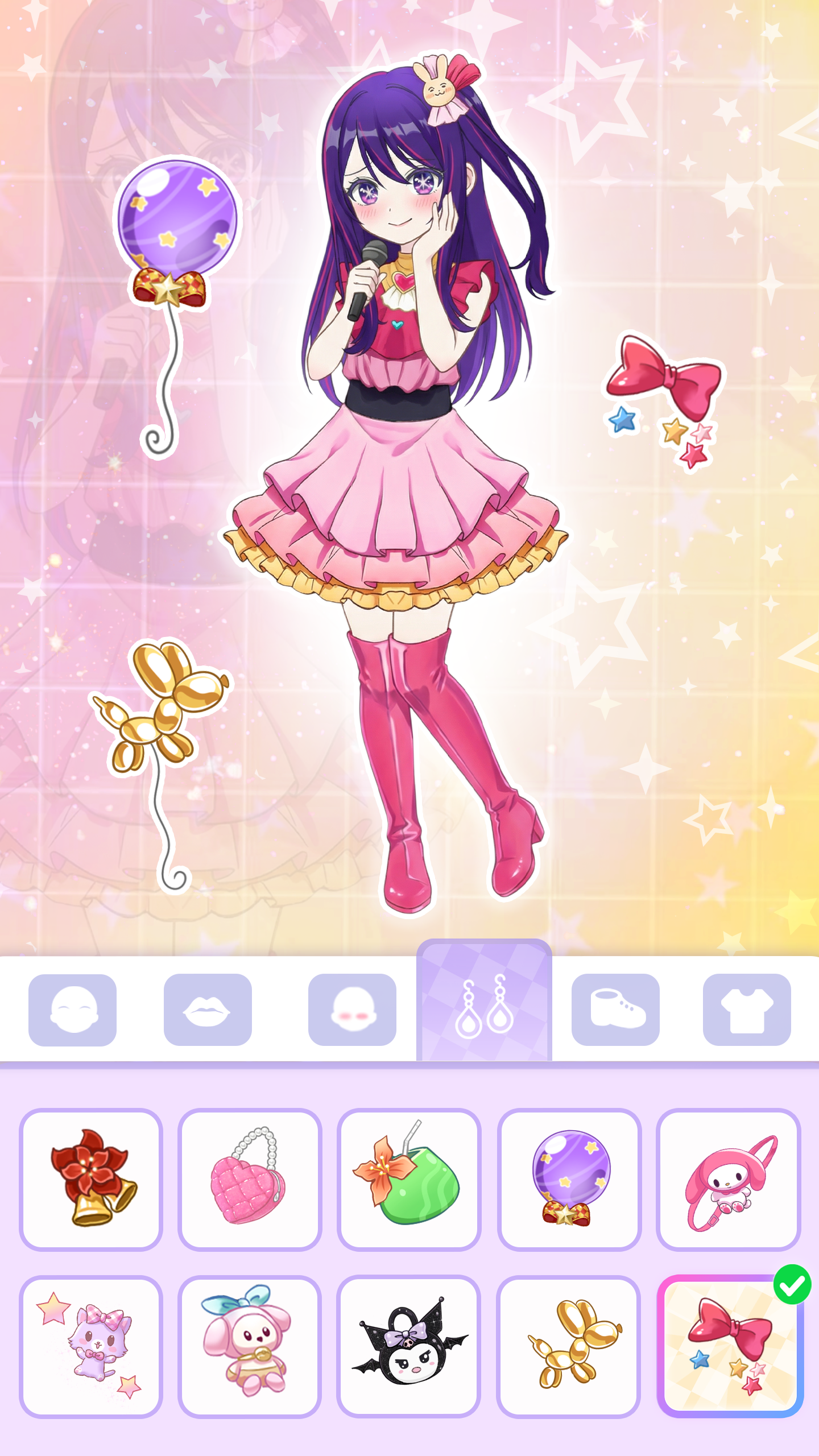 اسکرین شات 4 بازی Anime Dress Up & Makeup Doll