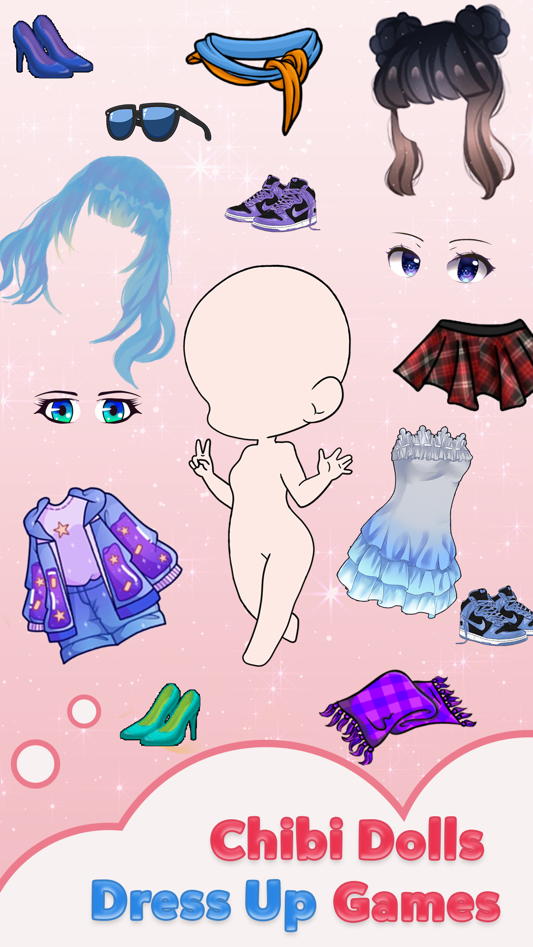 اسکرین شات 2 بازی Avatar Maker & Doll Dress Up