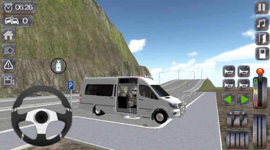 اسکرین شات 8 بازی Minibus Van Driver Game