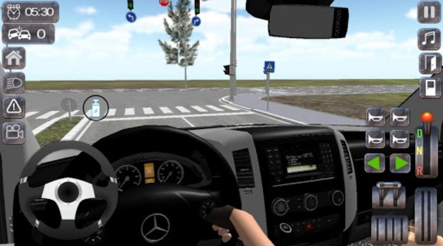 اسکرین شات 6 بازی Minibus Van Driver Game