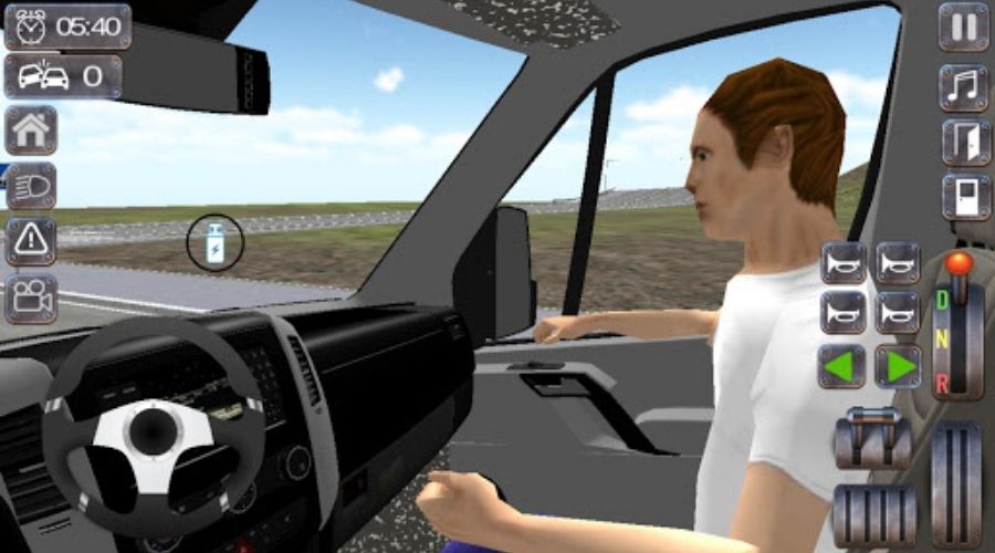 اسکرین شات 4 بازی Minibus Van Driver Game