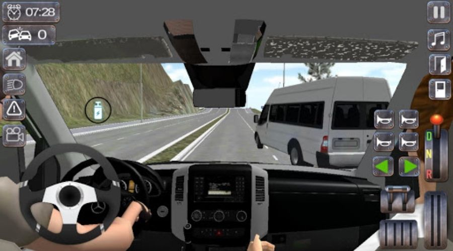 اسکرین شات 5 بازی Minibus Van Driver Game