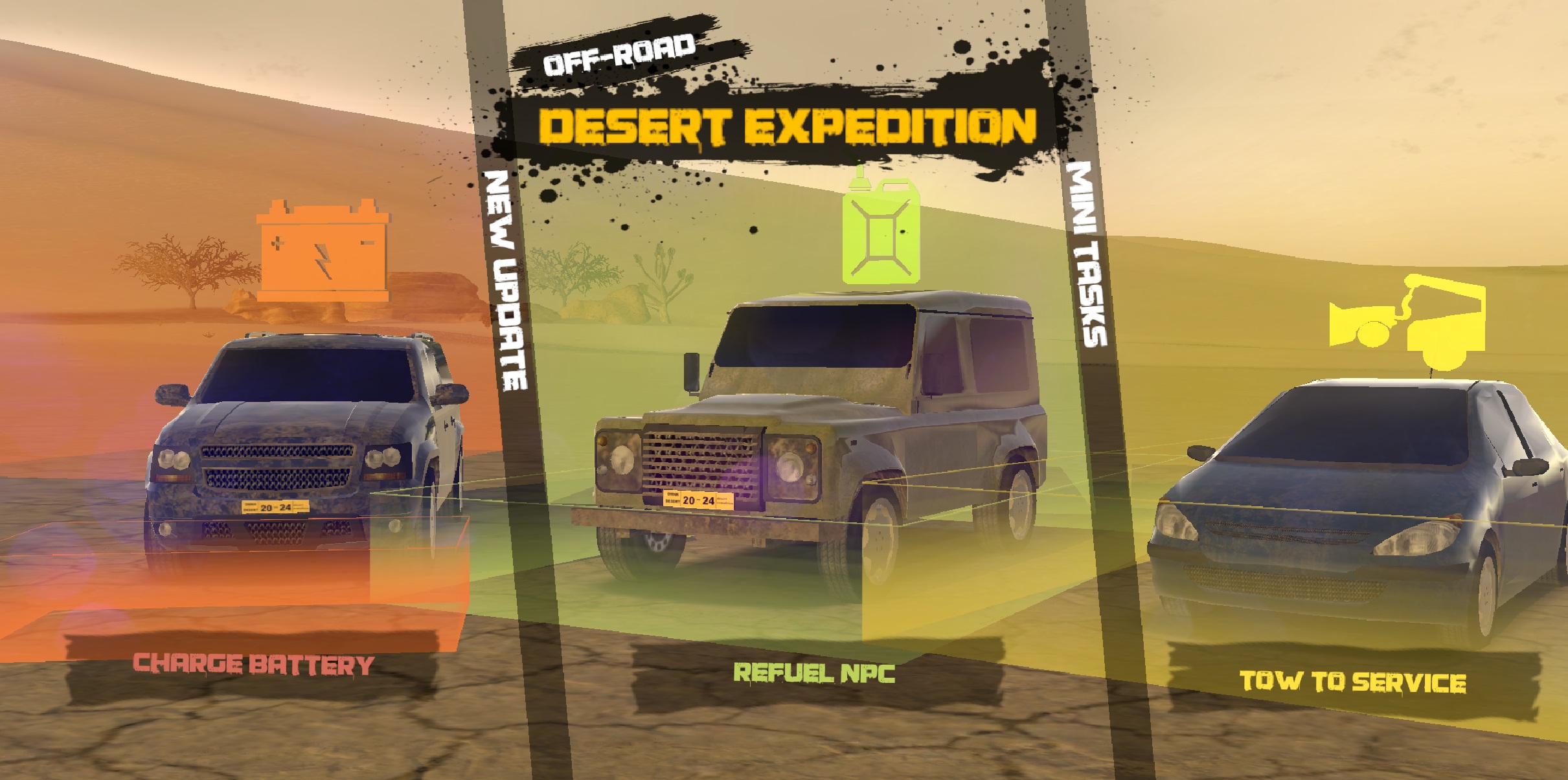 اسکرین شات 3 بازی Off-Road Desert Expedition