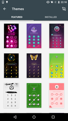 اسکرین شات 3 برنامه AppLock Theme MorseCode