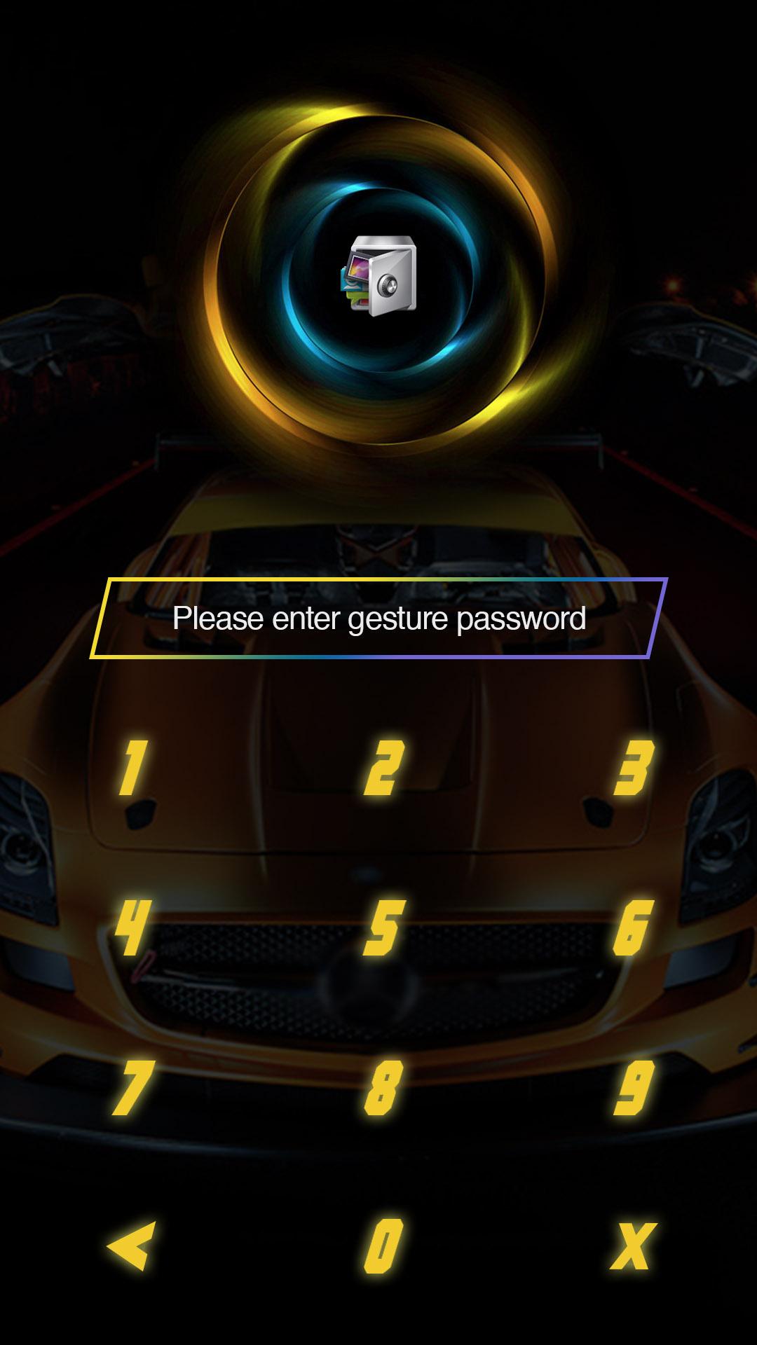 اسکرین شات 1 برنامه AppLock Theme SuperCar