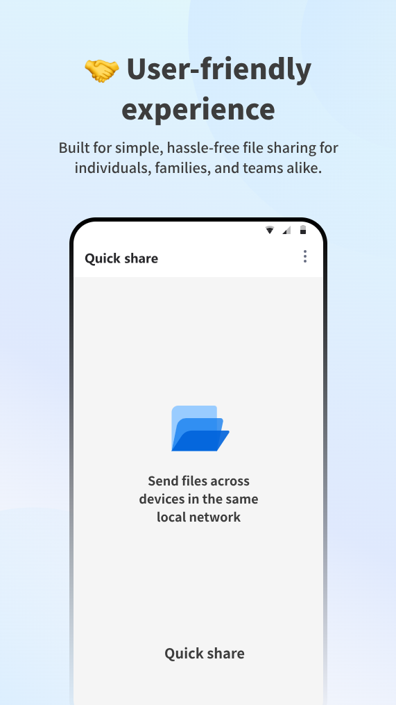 اسکرین شات 4 برنامه Quick Share - File Transfer