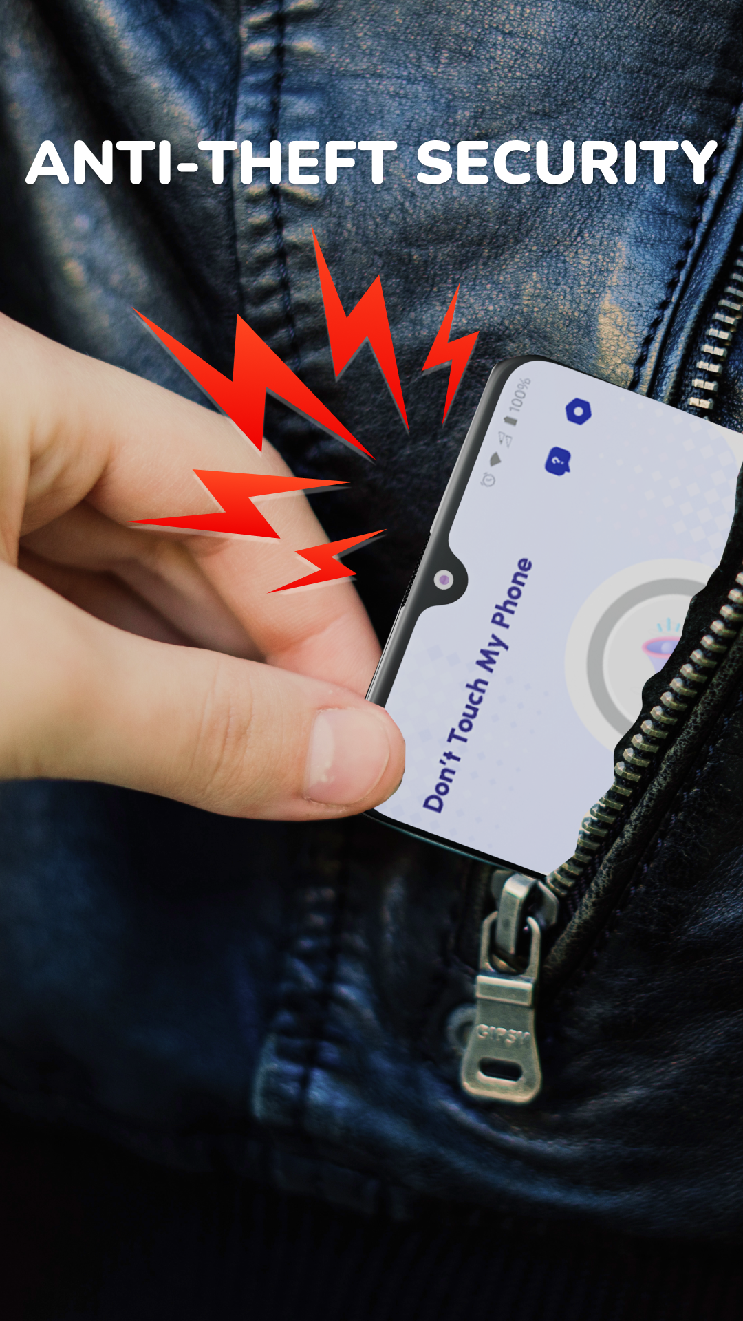 اسکرین شات 3 برنامه Anti Theft & Don't Touch Phone