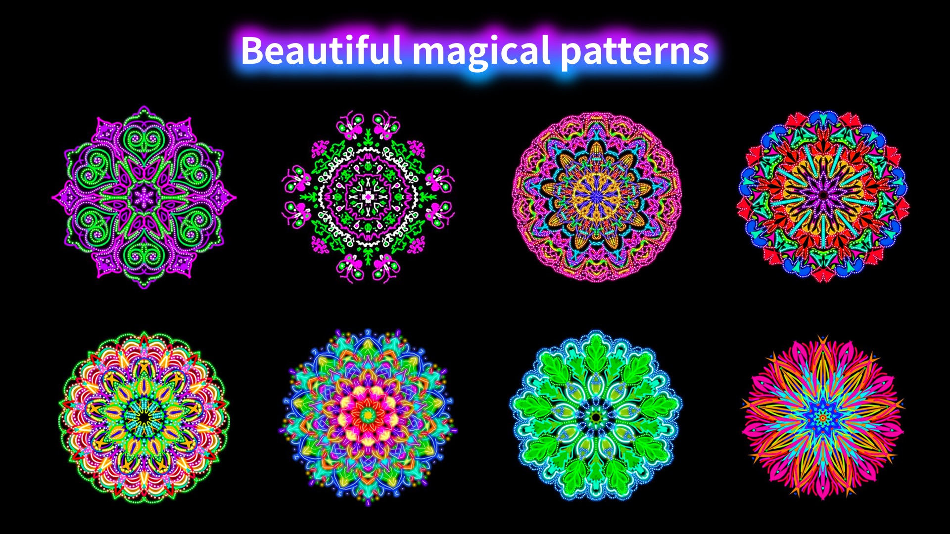 اسکرین شات 3 برنامه Doodle Master - Glow Art