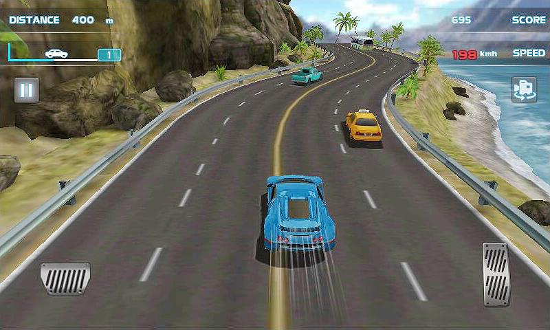 اسکرین شات 1 بازی Turbo Driving Racing 3D
