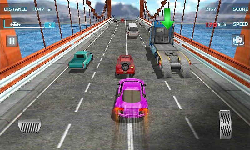 اسکرین شات 2 بازی Turbo Driving Racing 3D