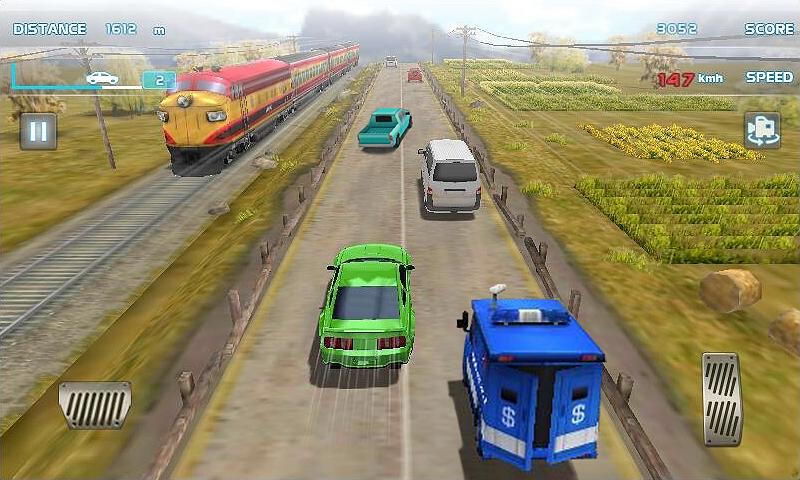 اسکرین شات 3 بازی Turbo Driving Racing 3D