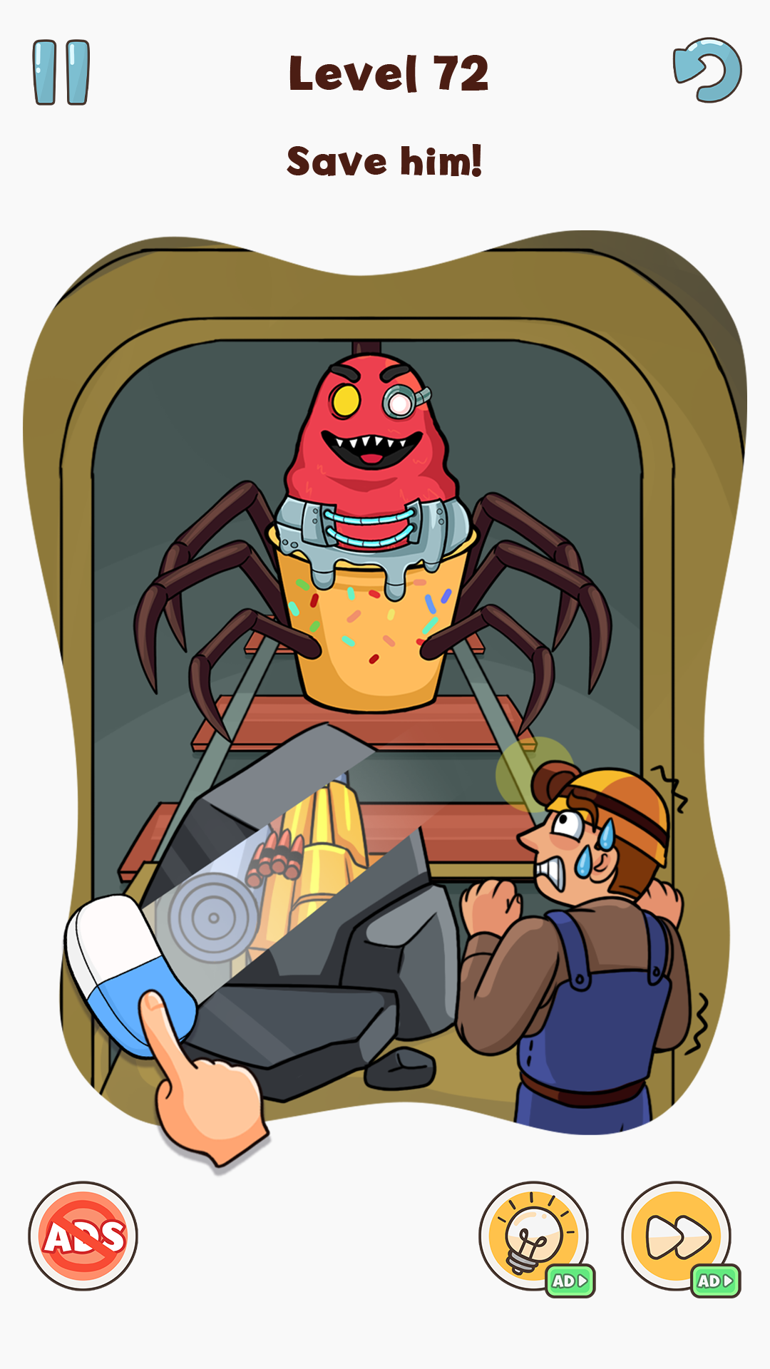 اسکرین شات 4 بازی DOP Choo: Delete one part