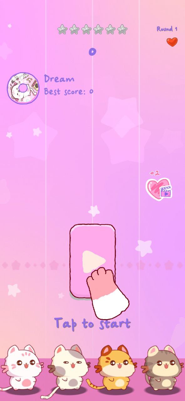 اسکرین شات 6 بازی Magic Cat Tiles - Cute Piano