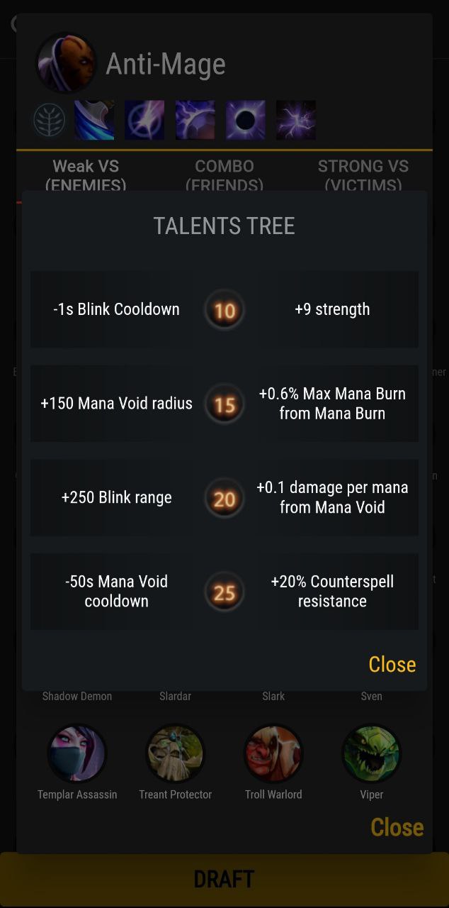 اسکرین شات 4 برنامه Easy pick for Dota 2