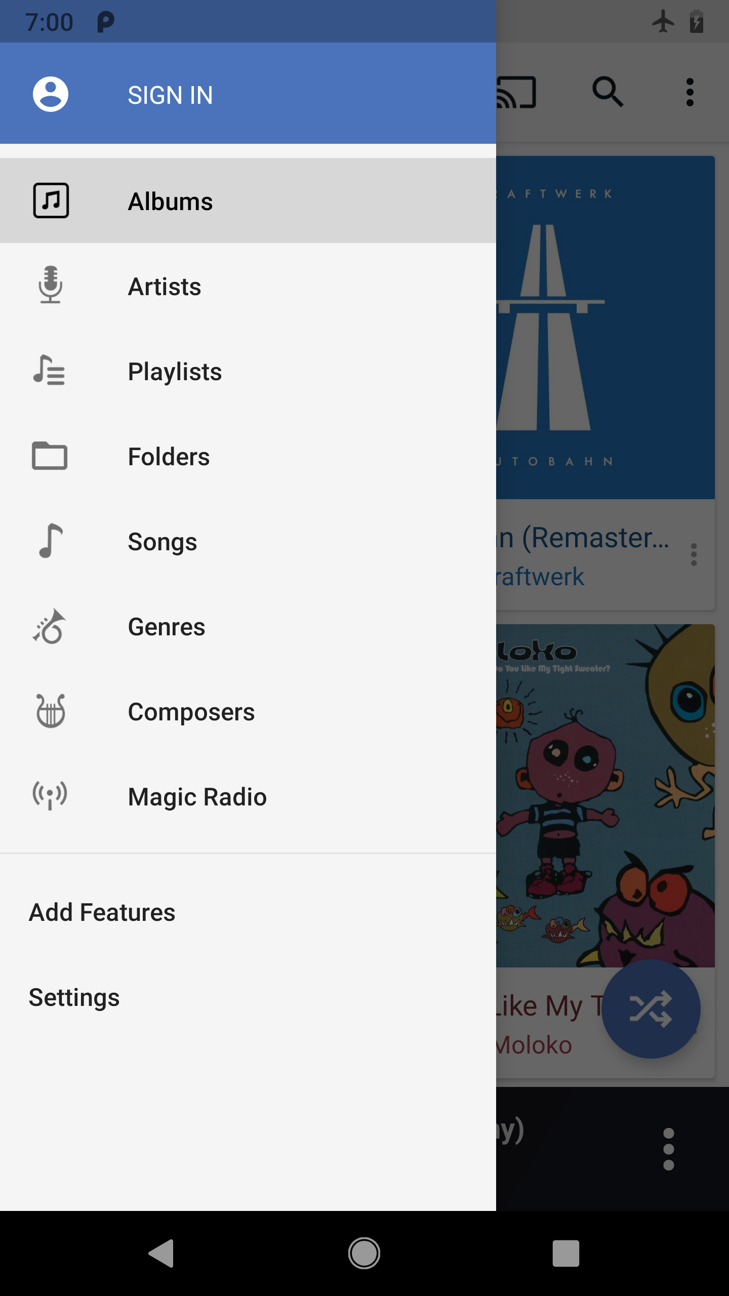 اسکرین شات 8 برنامه CloudPlayer™ cloud & offline