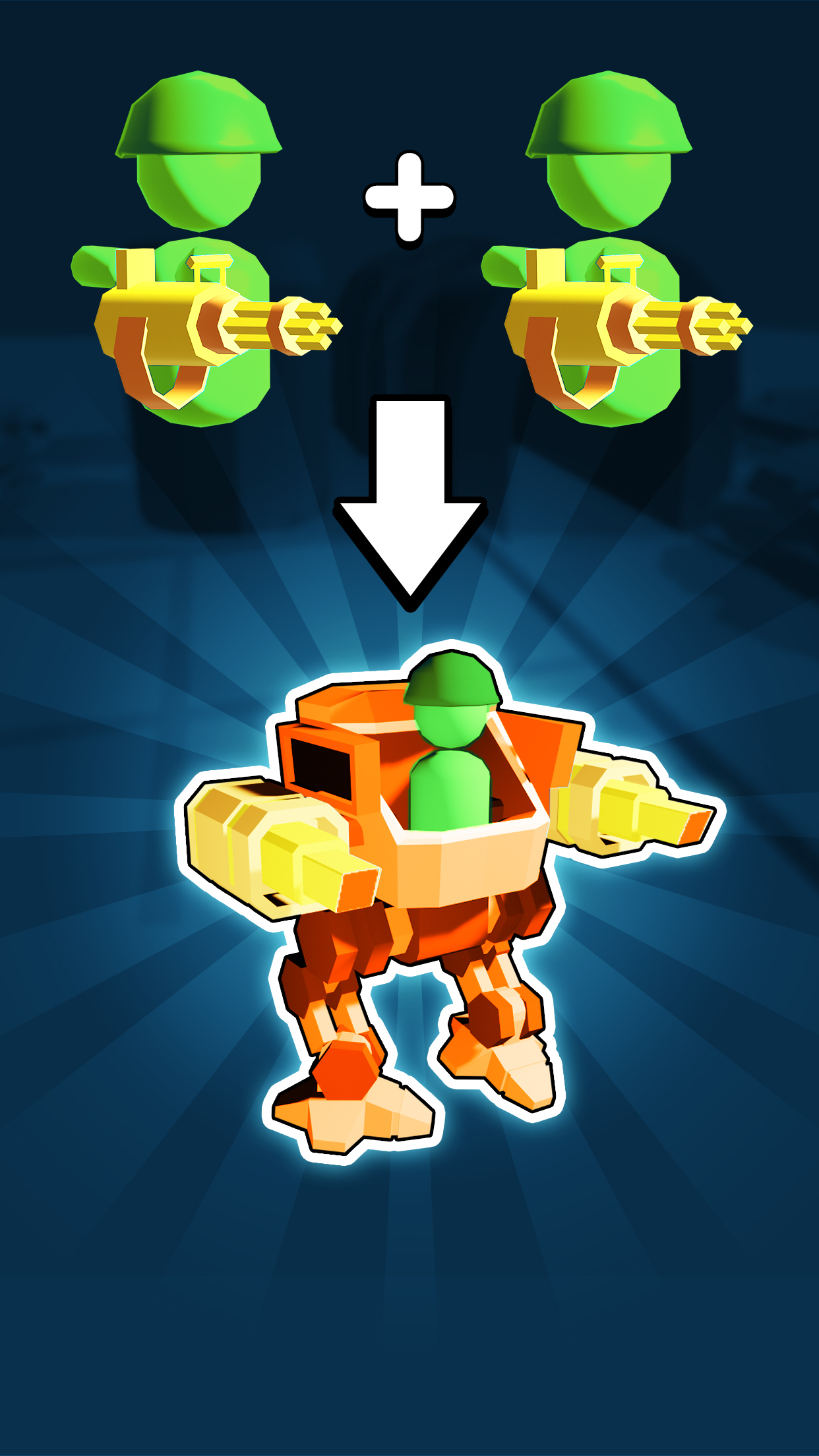 اسکرین شات 4 بازی Toy Army: Tower Merge Defense