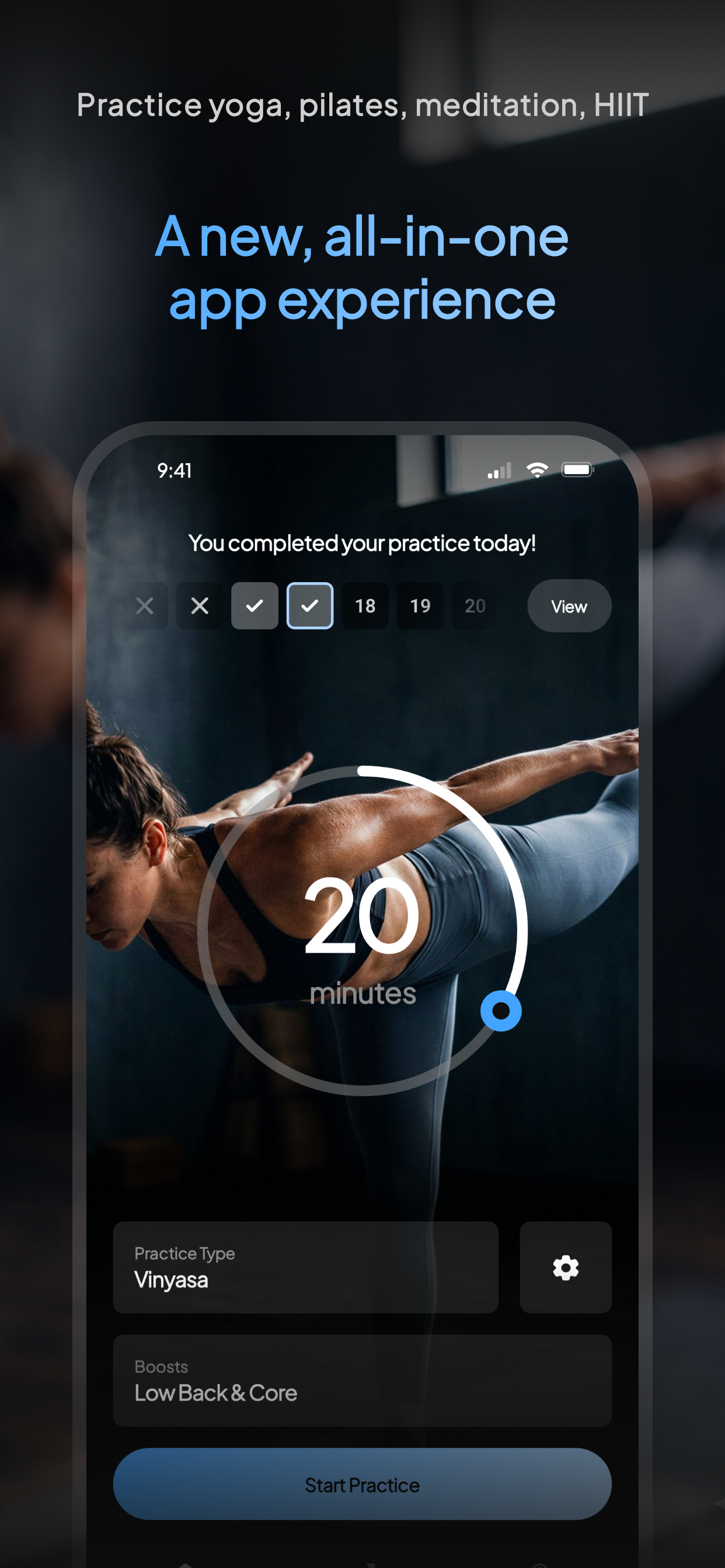 اسکرین شات 2 برنامه Yoga | Down Dog