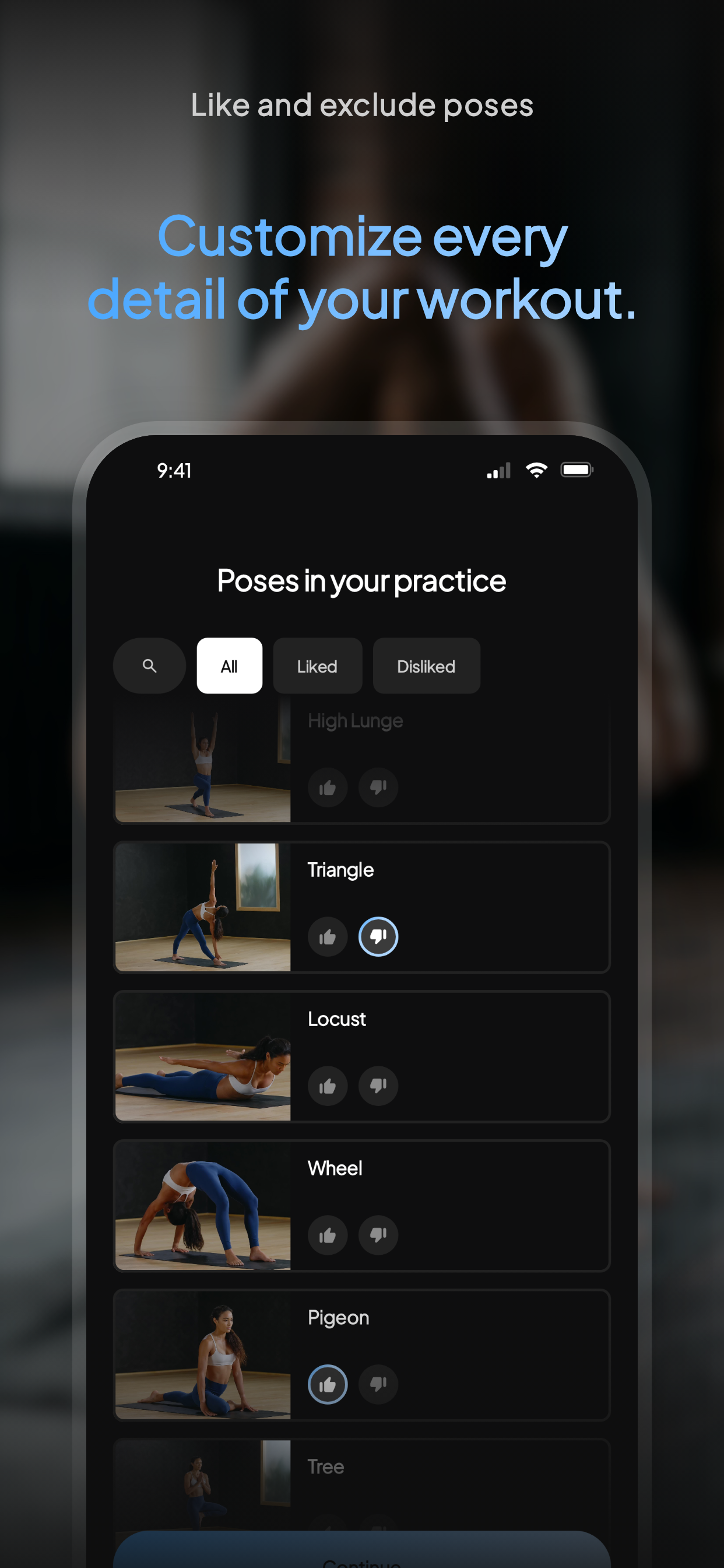 اسکرین شات 4 برنامه Yoga | Down Dog