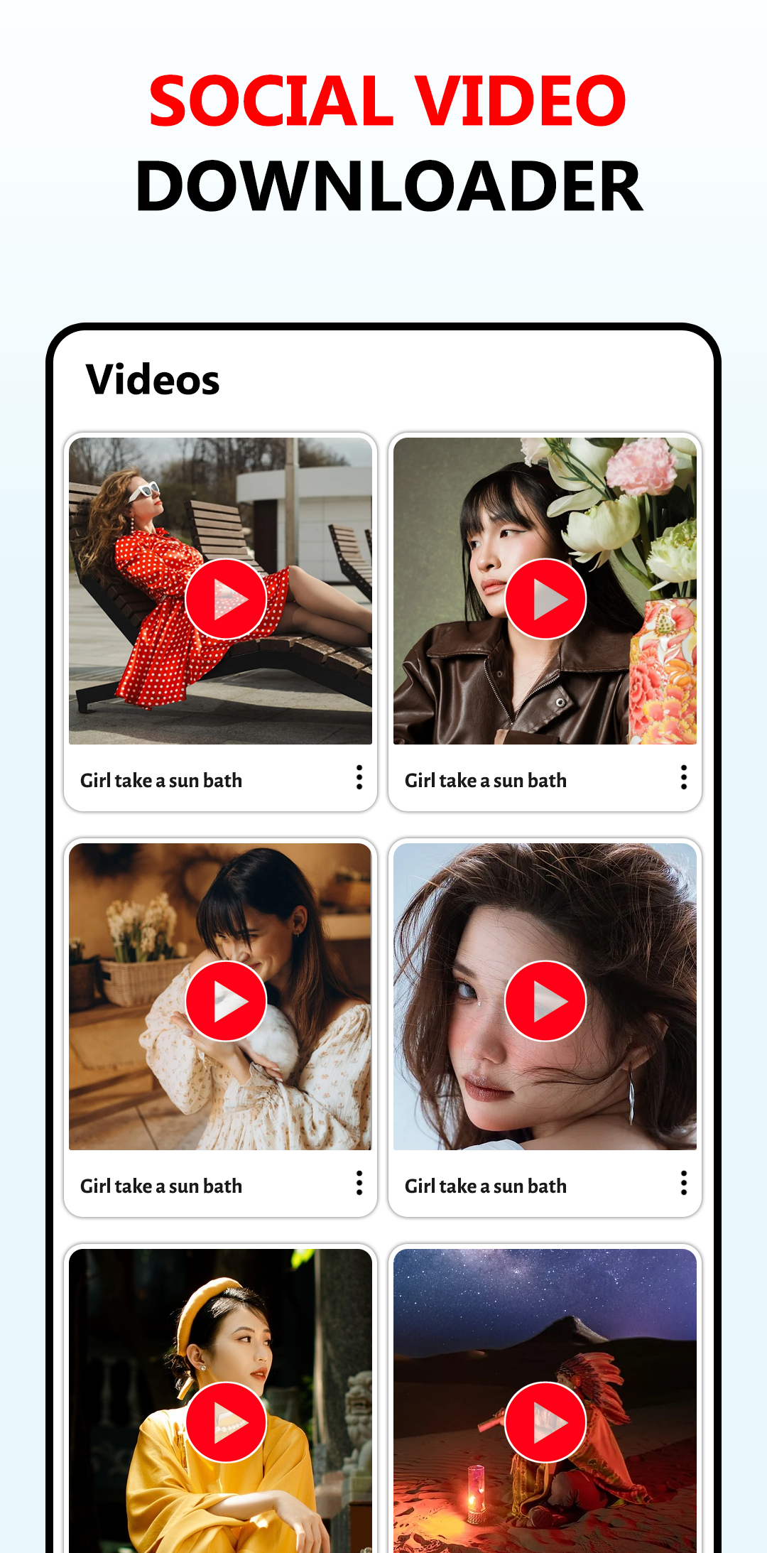 اسکرین شات 5 برنامه All Video Downloader Movies HD