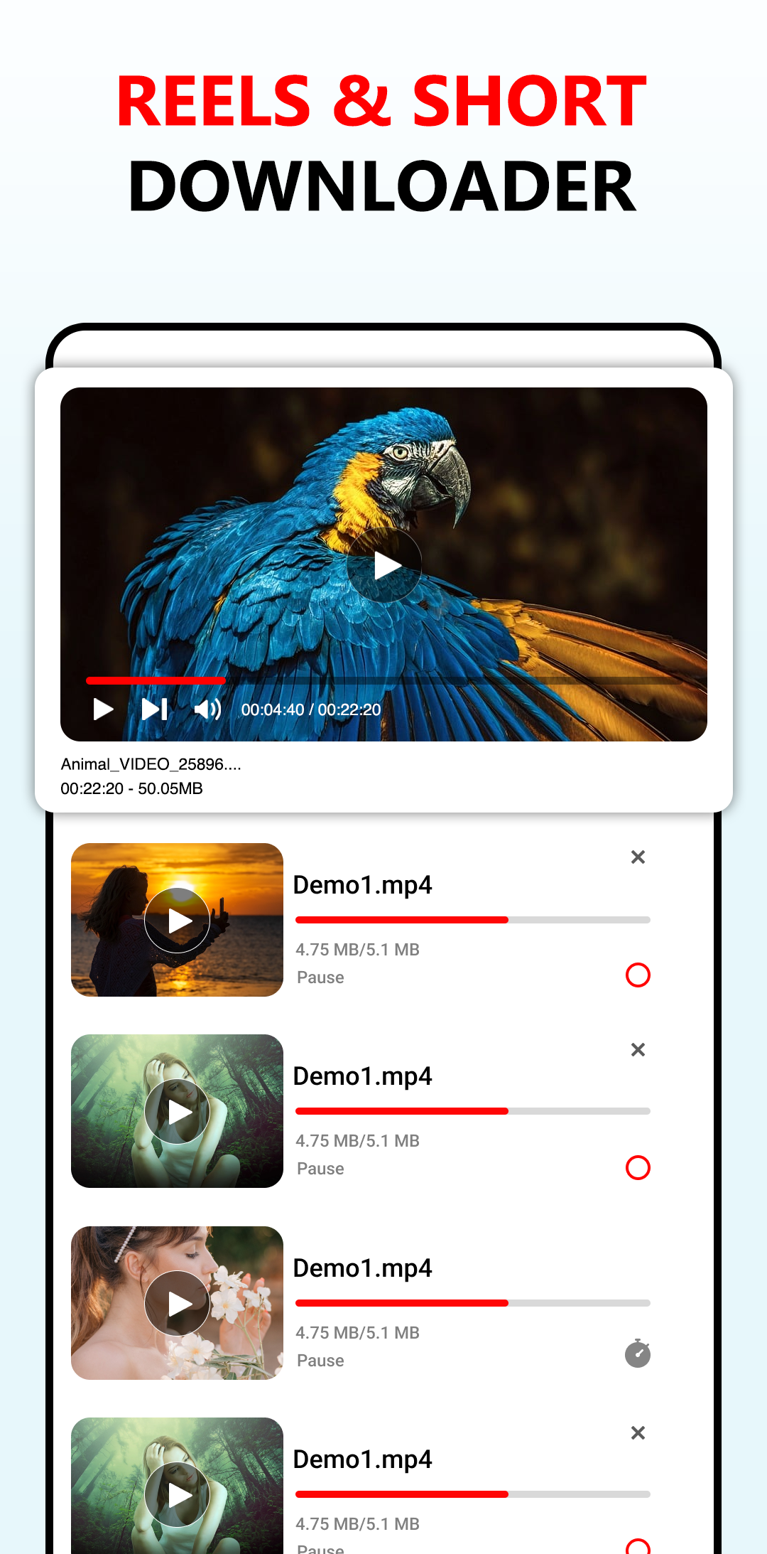 اسکرین شات 6 برنامه All Video Downloader Movies HD