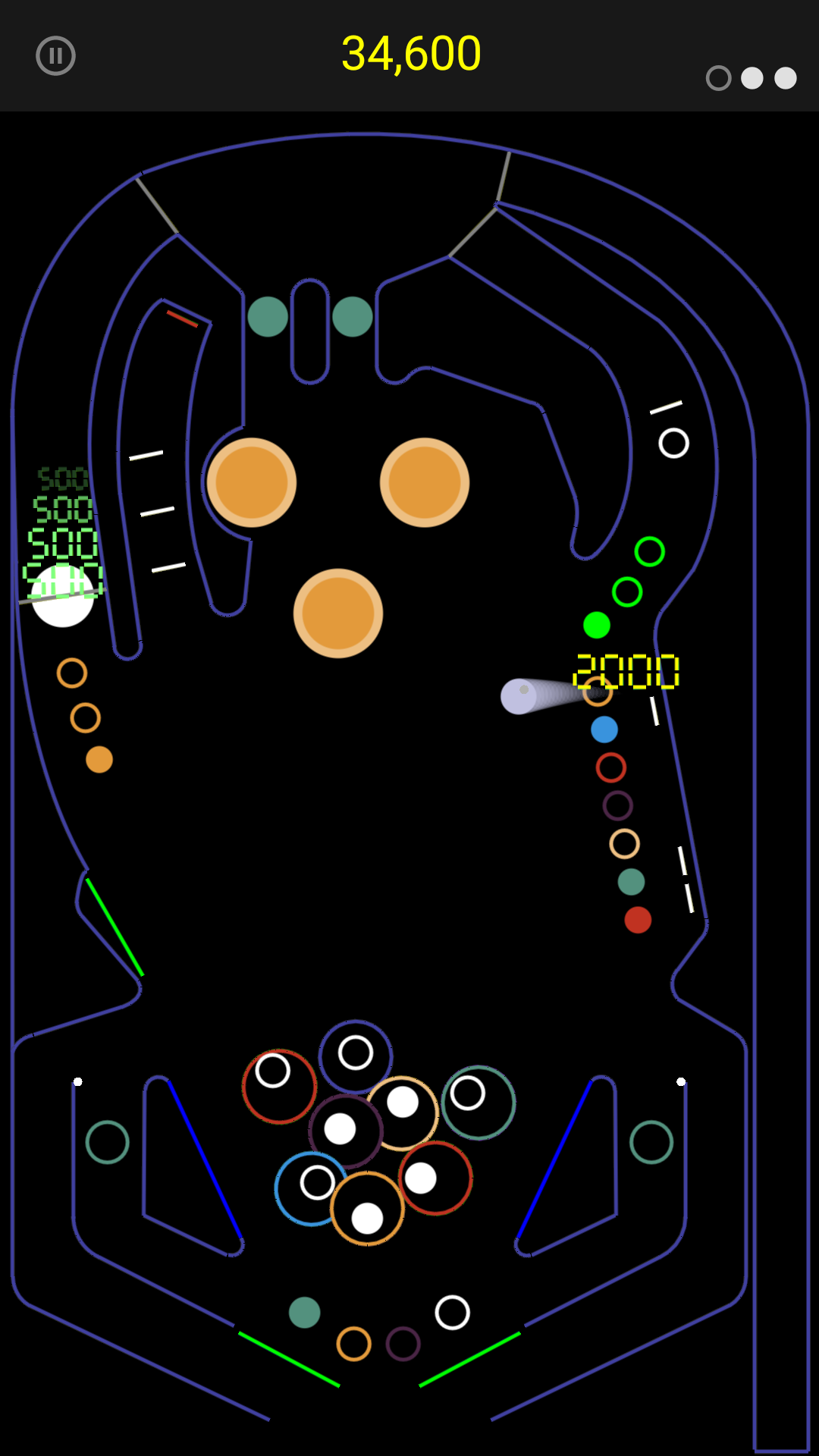 اسکرین شات 3 بازی Vector Pinball