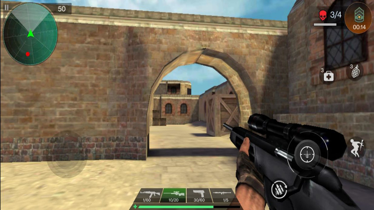 اسکرین شات 3 بازی بازی تفنگی کانتر: حمله تیراندازی