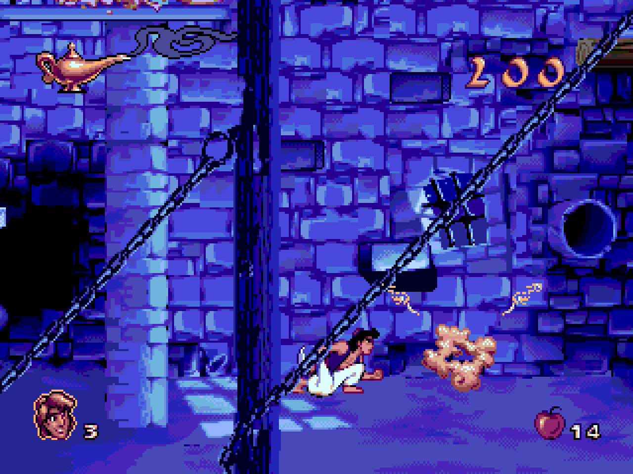 اسکرین شات 4 بازی علاالدین سگا