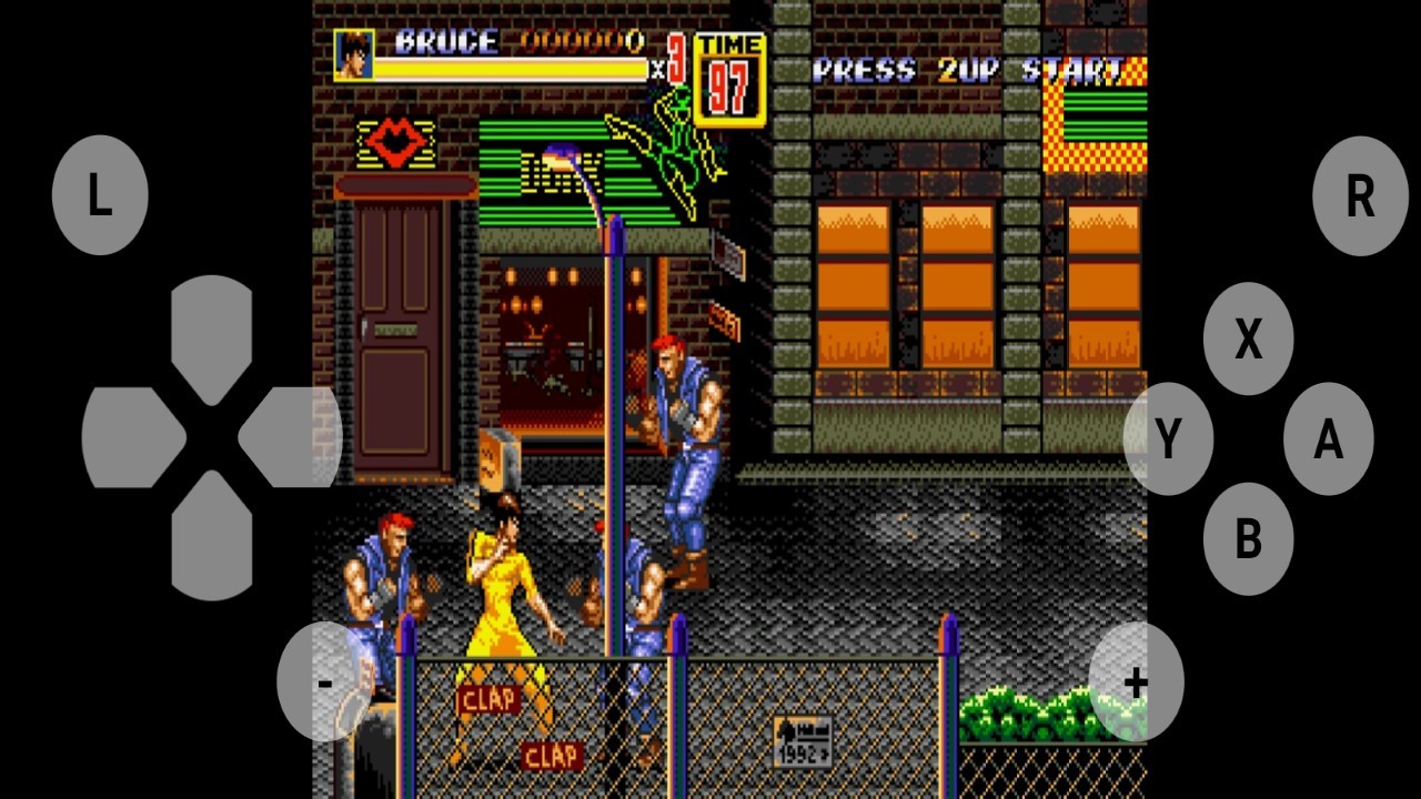 اسکرین شات 4 بازی بروس لی و آرنولد در شهر