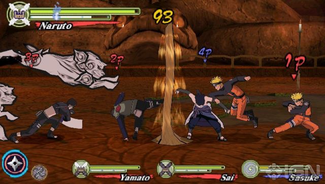 اسکرین شات 7 بازی ناروتو نبرد قهرمانان 3