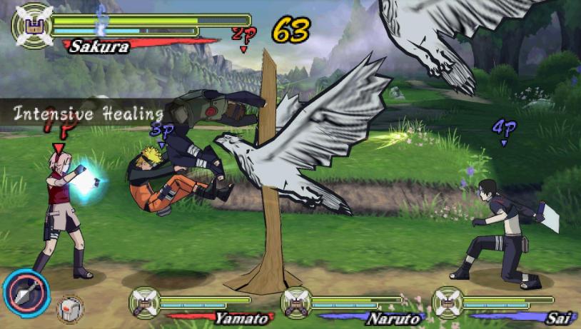 اسکرین شات 3 بازی ناروتو نبرد قهرمانان 3