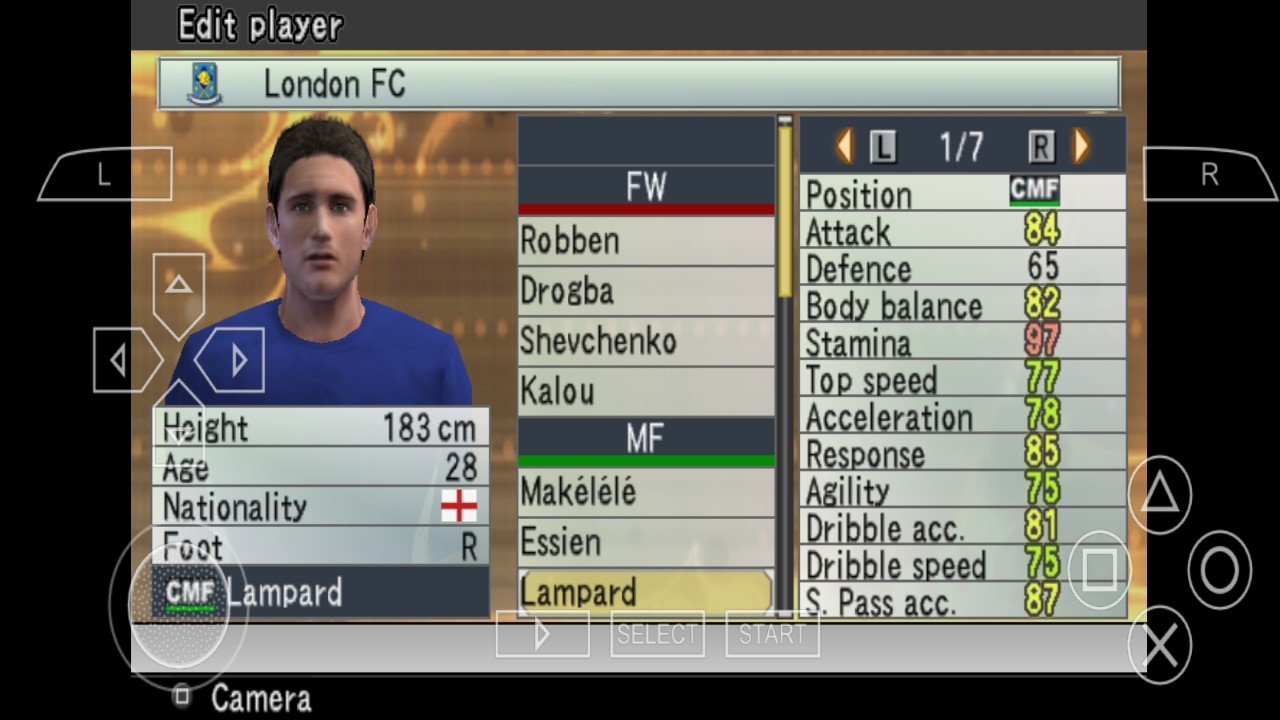 اسکرین شات 20 بازی ‏‏شبیه ساز بازی pes 2006