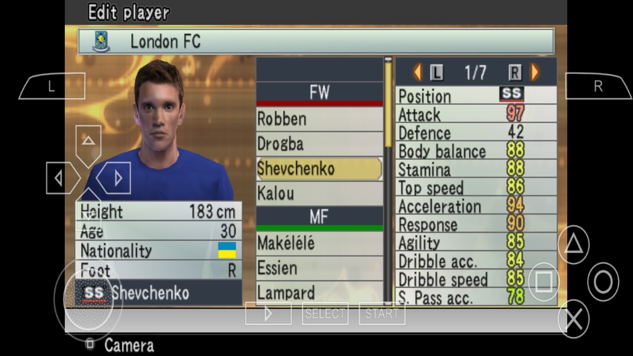 اسکرین شات 12 بازی ‏‏شبیه ساز بازی pes 2006