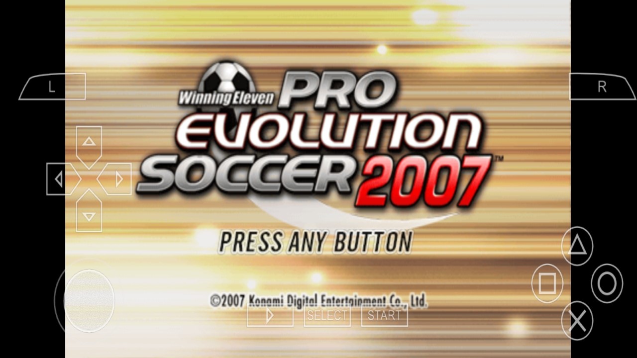 اسکرین شات 1 بازی بازی pes 2007