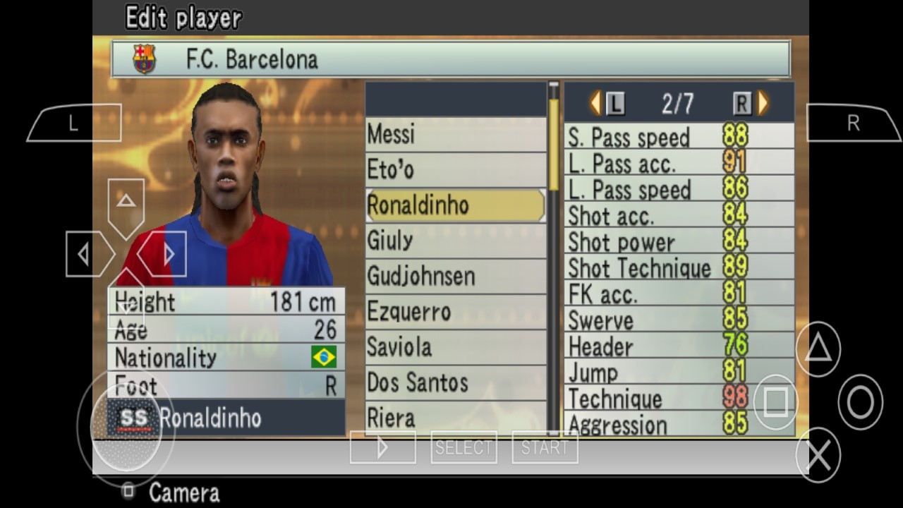 اسکرین شات 2 بازی بازی pes 2007