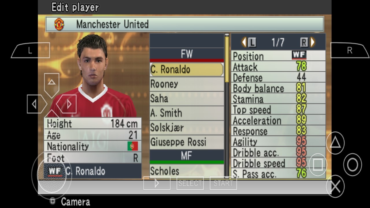 اسکرین شات 10 بازی بازی pes 2007