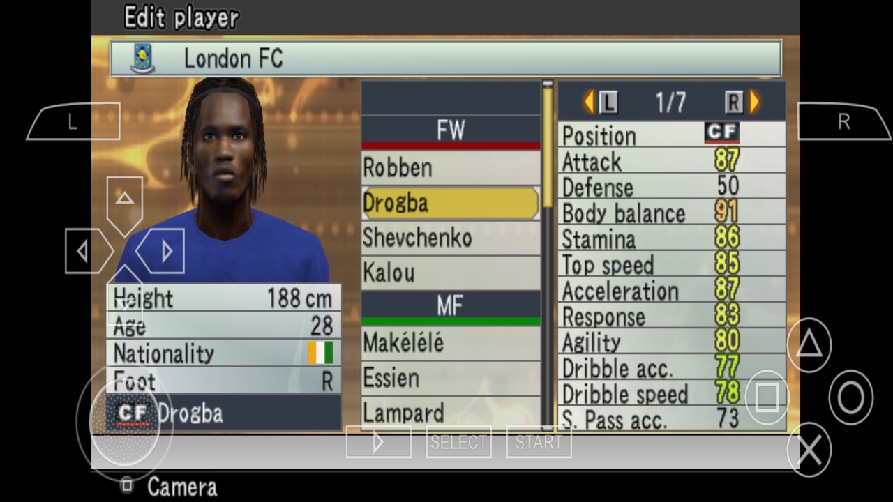 اسکرین شات 5 بازی بازی pes 2007
