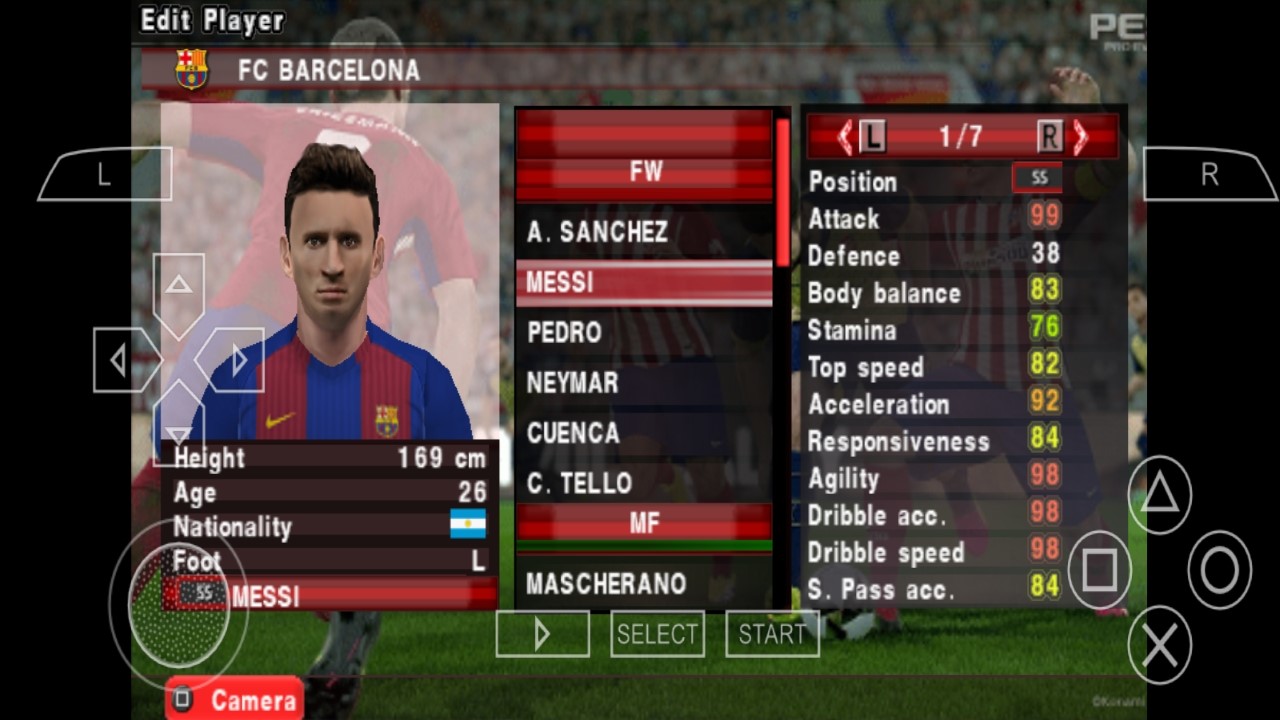 اسکرین شات 5 بازی ‏‏شبیه ساز فوتبال PES 2017