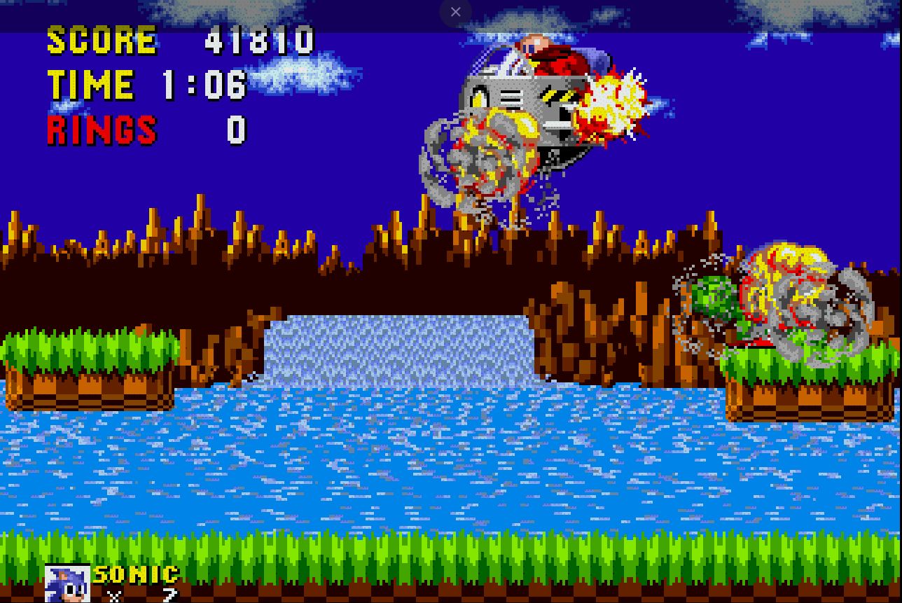 اسکرین شات 5 بازی سونیک سگا