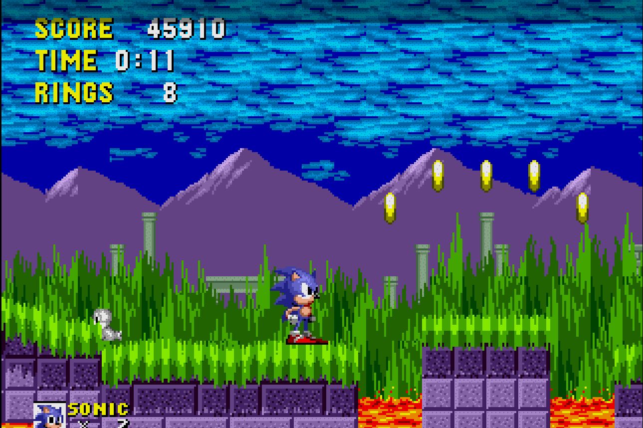 اسکرین شات 8 بازی سونیک سگا