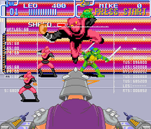 اسکرین شات 3 بازی لاکپشتهای نینجا:4